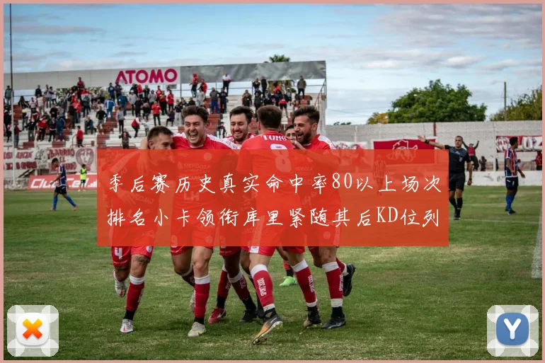 季后赛历史真实命中率80以上场次排名小卡领衔库里紧随其后KD位列第三